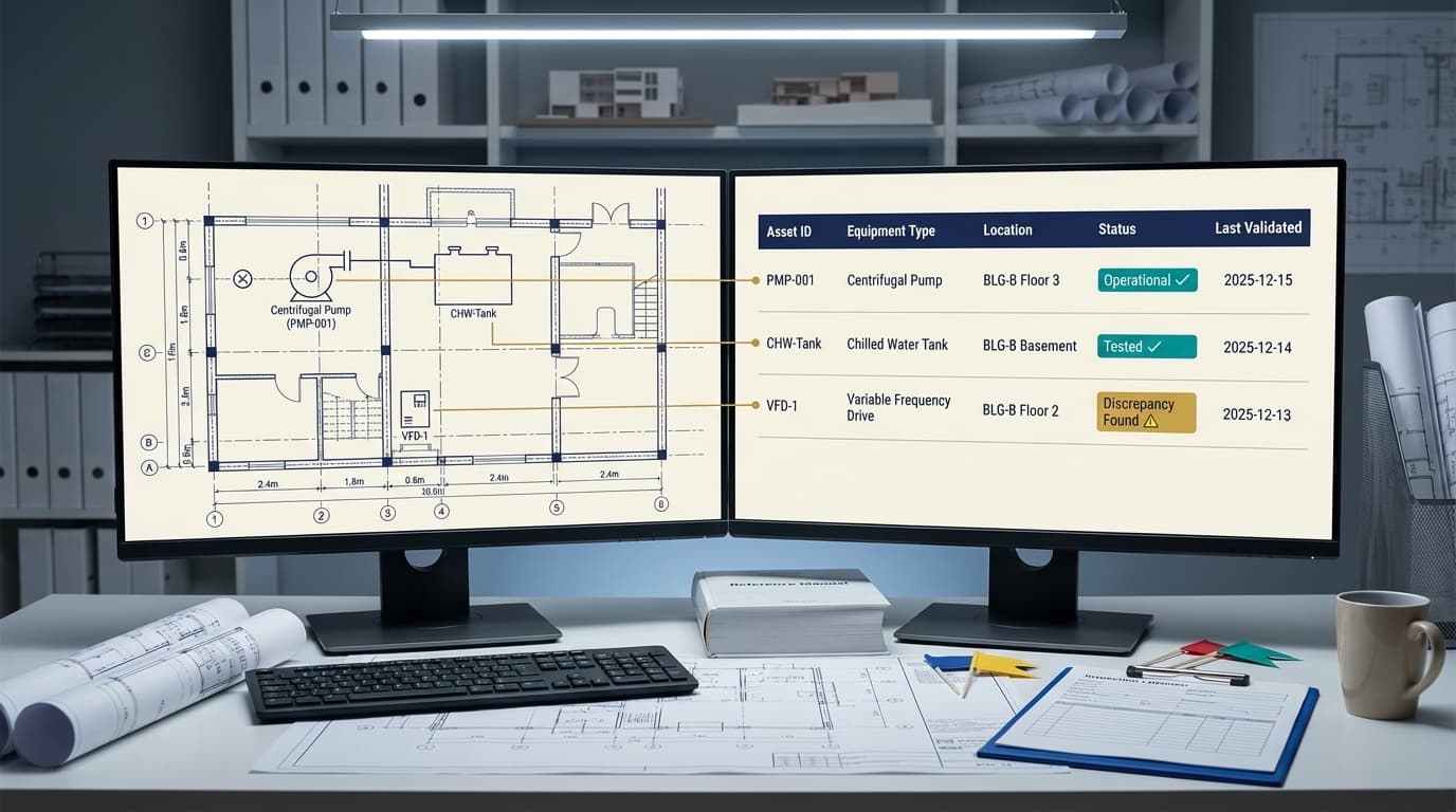 Asset Intelligence via Blueprint / CAD