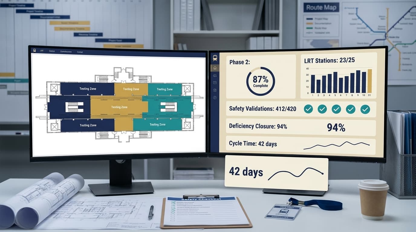Eglinton Crosstown LRT — Commissioning & Data Systems